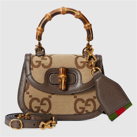 gucci bamboo 1947 super mini bag|original Gucci bamboo bag.